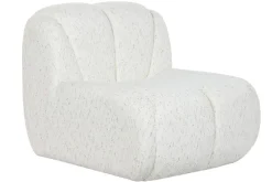 Sillón Puff Tapizado en Poliéster 79 cm MB-220505