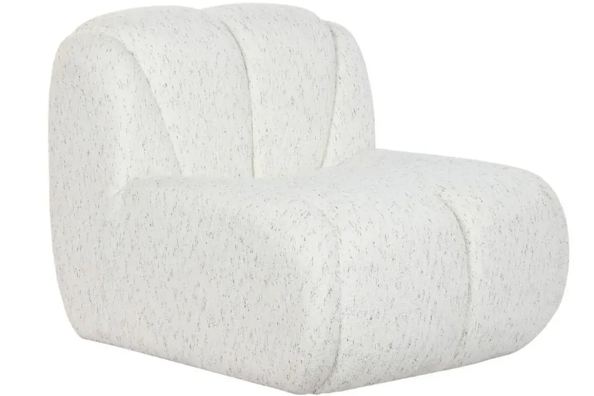 Sillón Puff Tapizado en Poliéster 79 cm MB-220505