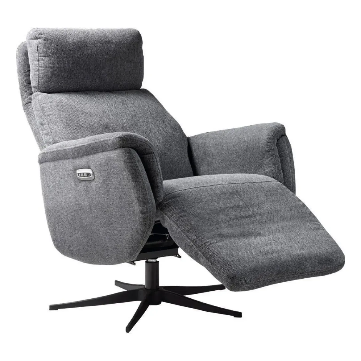 Sillón Relax Eléctrico con Botononera Tapizado en Tela ELCHE
