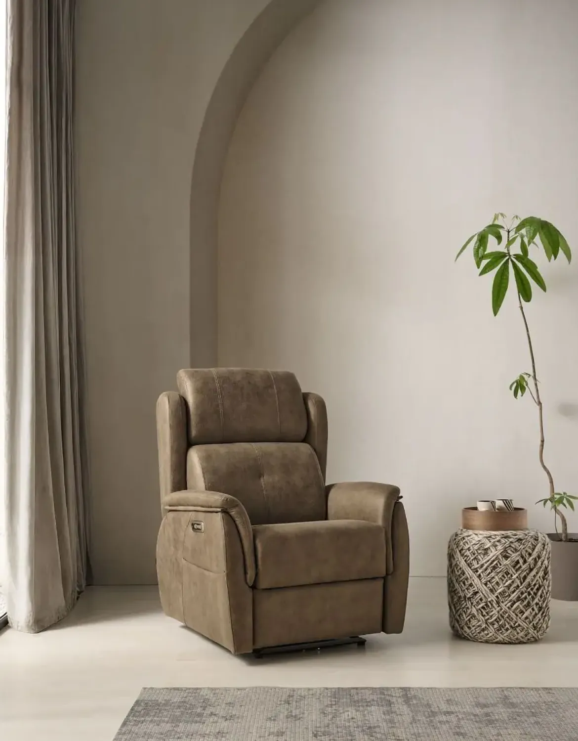 Sillón Relax Eléctrico con Cabezal Motorizado TELMA