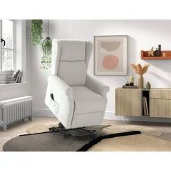 Sillón Relax Eléctrico Lenvanta Personas en Tela ALICANTE