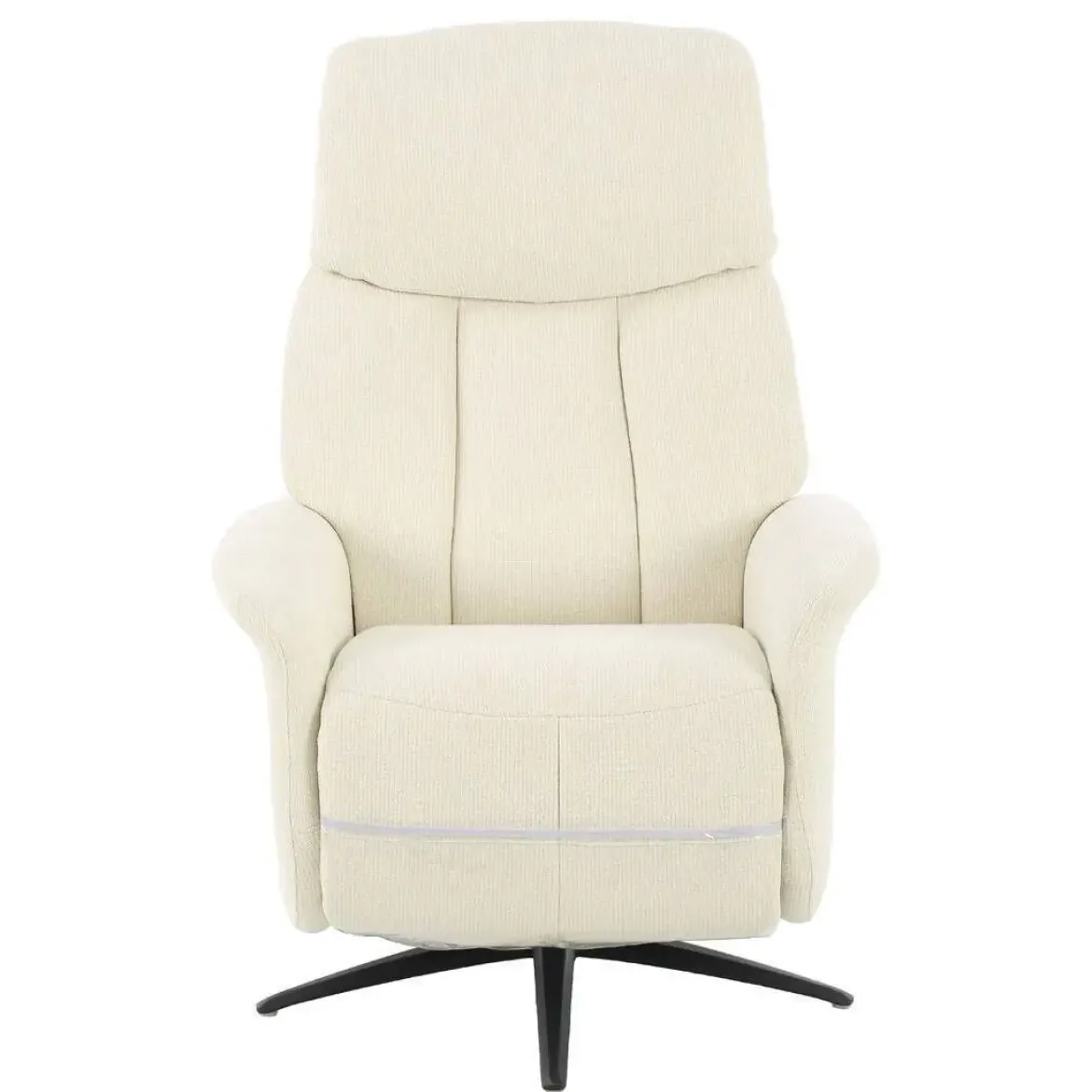 Sillón Relax Eléctrico Tapizado en Tela Beige ALBAYZIN