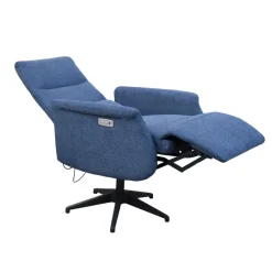 Sillón Relax Eléctrico Tapizado en Tela ERIC