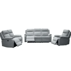 Sillón Relax Eléctrico Tapizado en Tela BAHAMAS