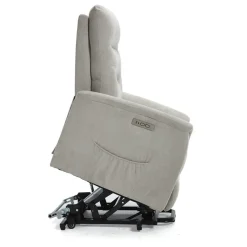 Sillón Relax Levantapersonas con 2 Motores Tapizado en Tela ARGOS