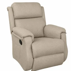 Sillón Relax Manual con Palanca Tapizado en Tela KATY