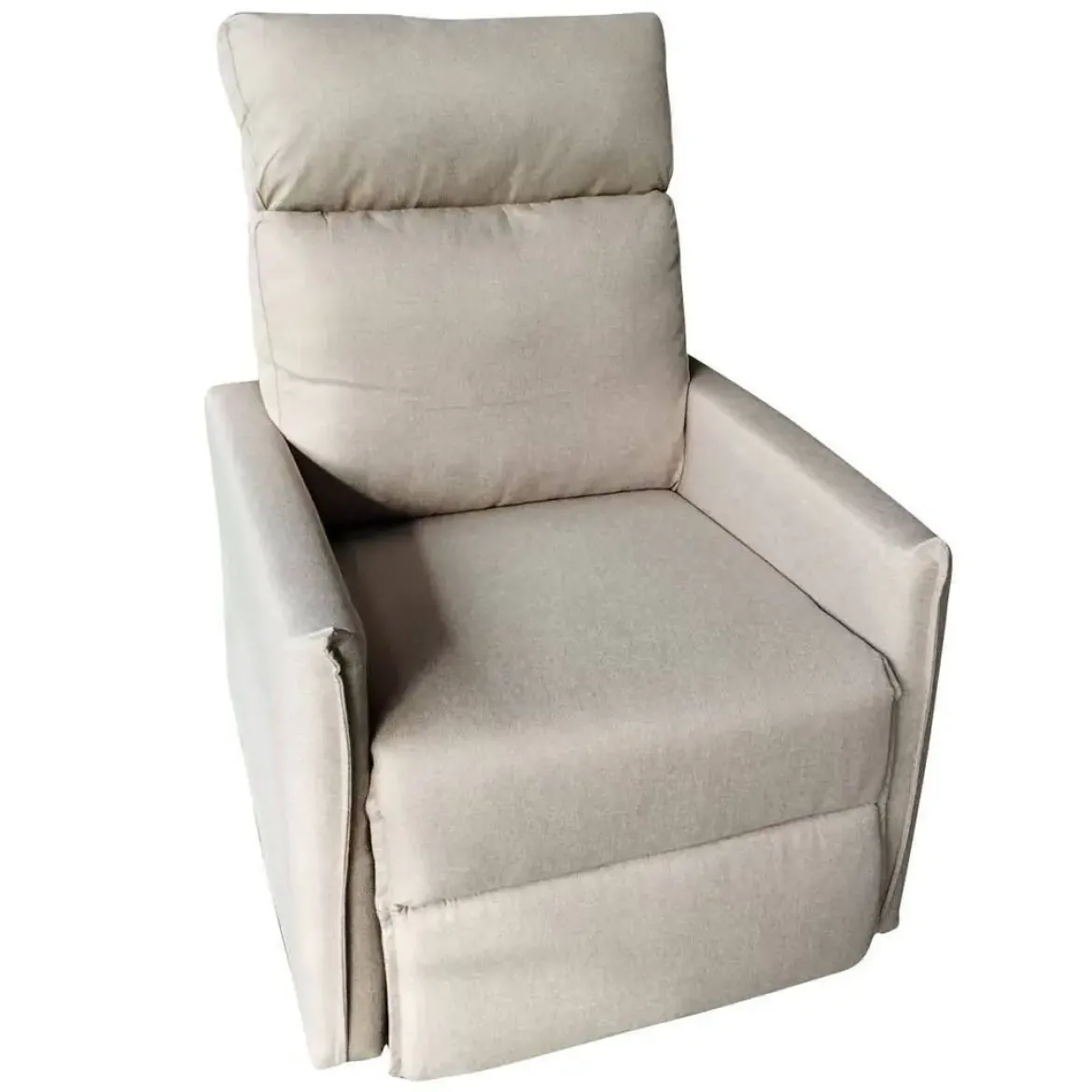 Sillón Relax Manual Push Back Tapizado en Tela ARLO