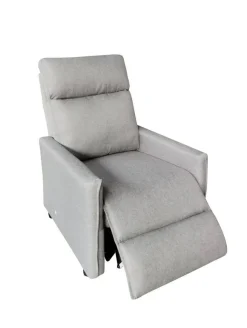 Sillón Relax Manual Push Back Tapizado en Tela ARLO