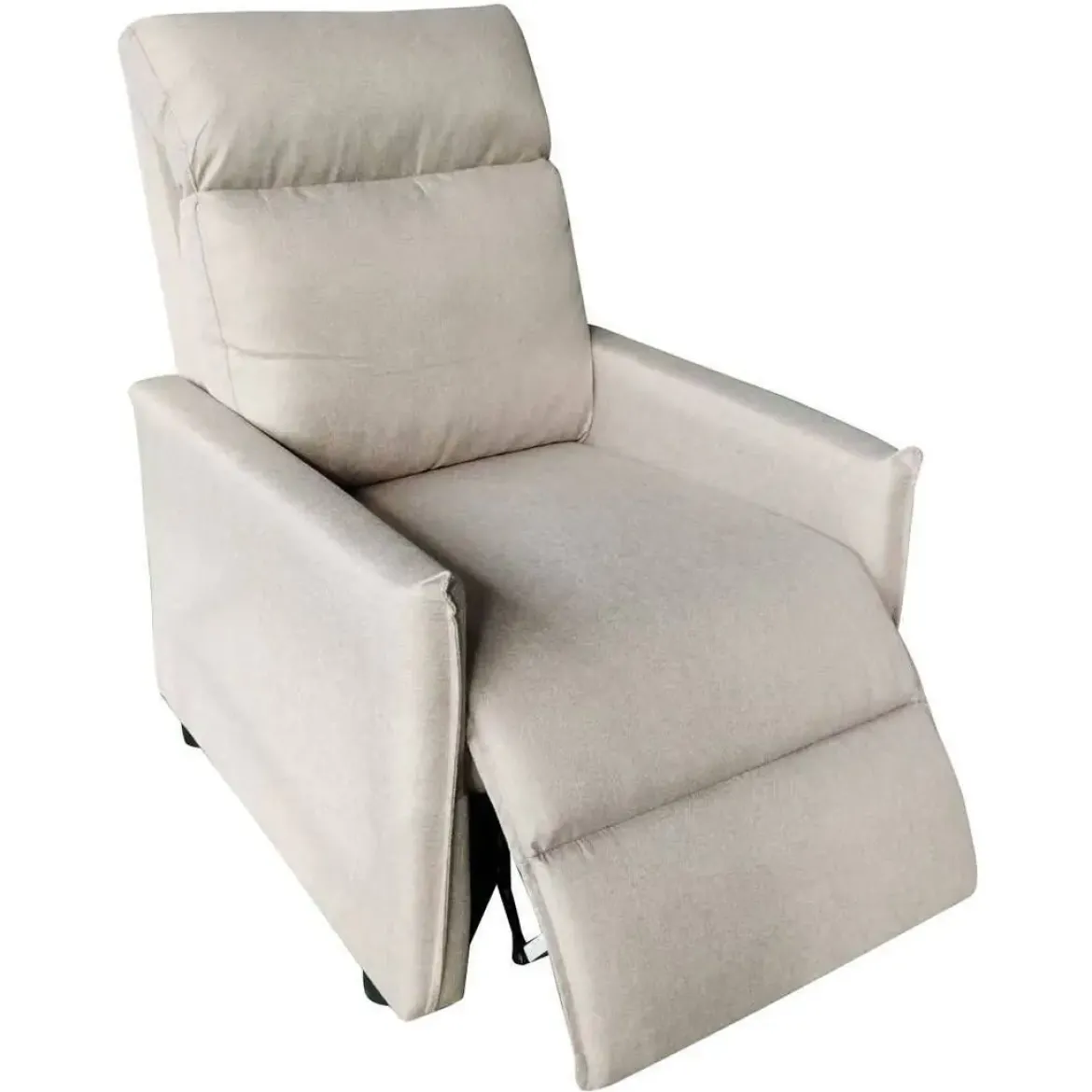 Sillón Relax Manual Push Back Tapizado en Tela ARLO