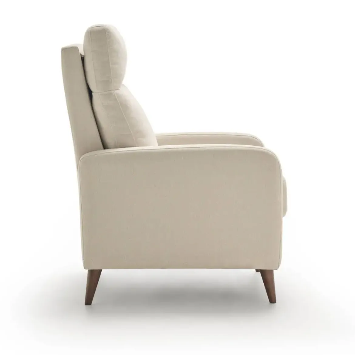 Sillón Relax Manual Push Back Tapizado en Tela MALTA