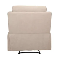 Sillón Relax Manual Tapizado en Tela CARIBE Beige