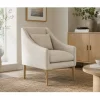 Sillón Tapizado en Poliéster Beige MB-221647