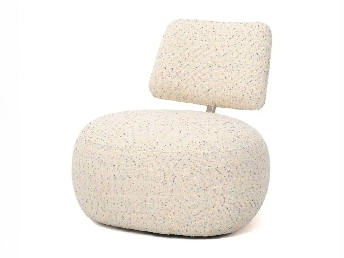 Sillón Tapizado en Poliéster Multicolor BOMANI 29-54