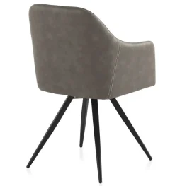 Sillón tapizado en tela efecto piel GABAR VIVE modelo 839