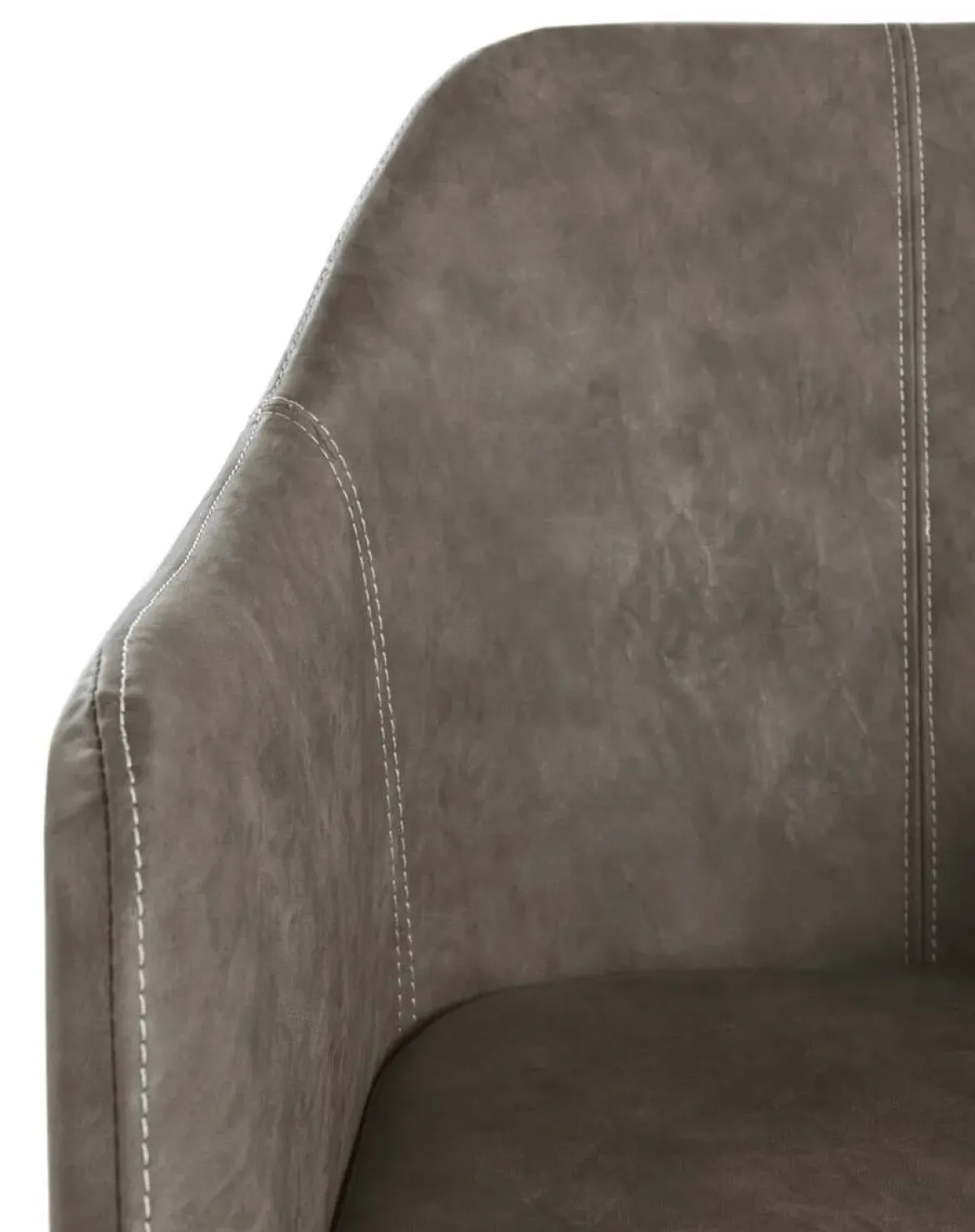 Sillón tapizado en tela efecto piel GABAR VIVE modelo 839