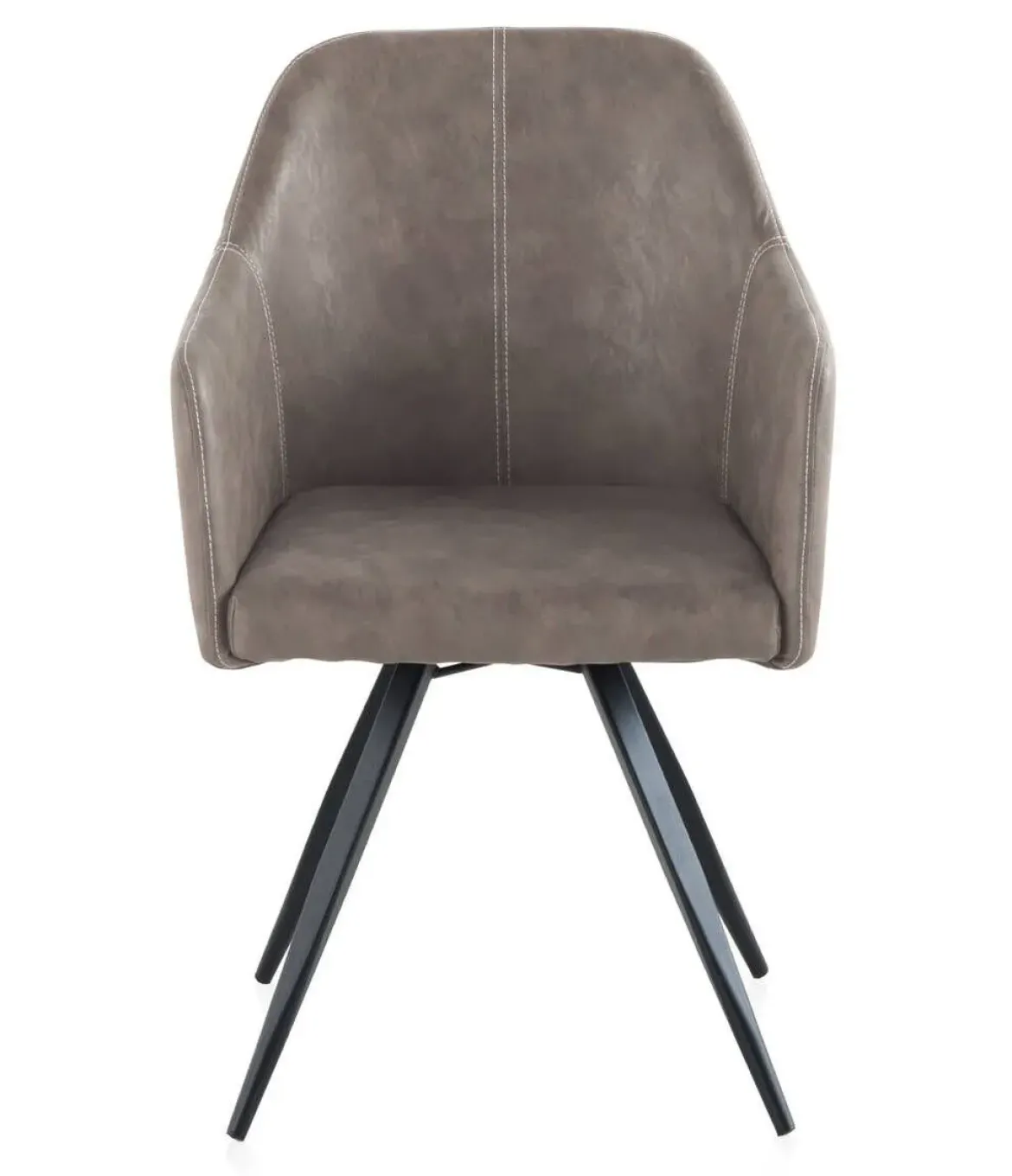 Sillón tapizado en tela efecto piel GABAR VIVE modelo 839