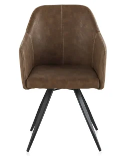 Sillón tapizado en tela efecto piel GABAR VIVE modelo 839