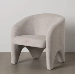 Sillón Tejido de Salón 74 cm Color Beige 614777