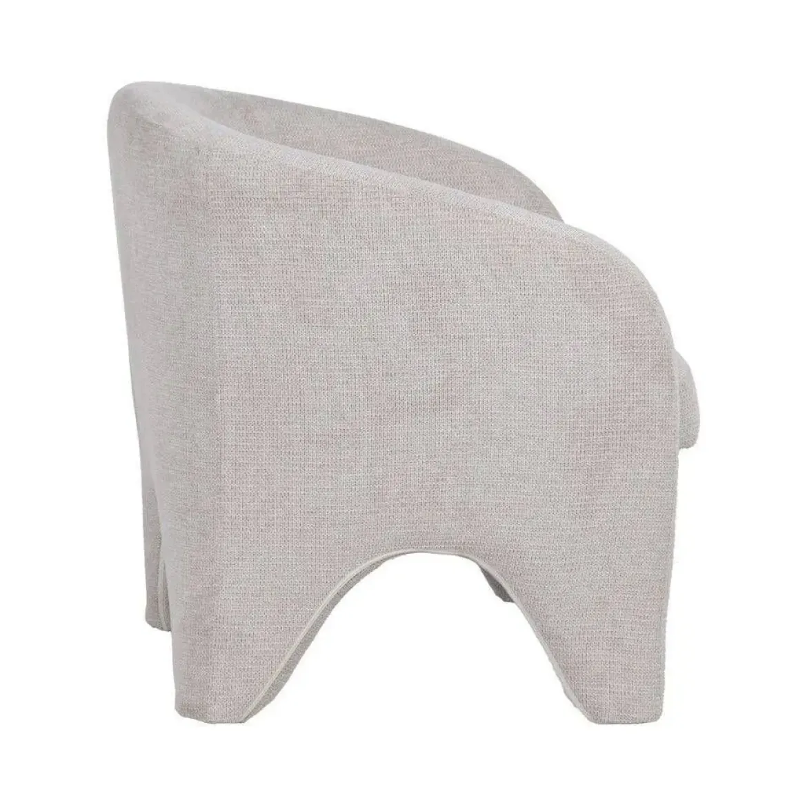 Sillón Tejido de Salón 74 cm Color Beige 614777