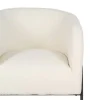Sillón Tejido-Metal de Salón 68 cm Blanco 614513