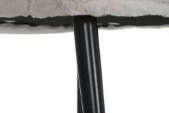 Sillón y Butaca en Terciopelo con Estructura Metálica MB-217772