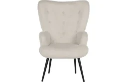 Sillón y Butaca en Terciopelo con Estructura Metálica MB-217772
