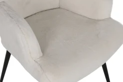 Sillón y Butaca en Terciopelo con Estructura Metálica MB-217772