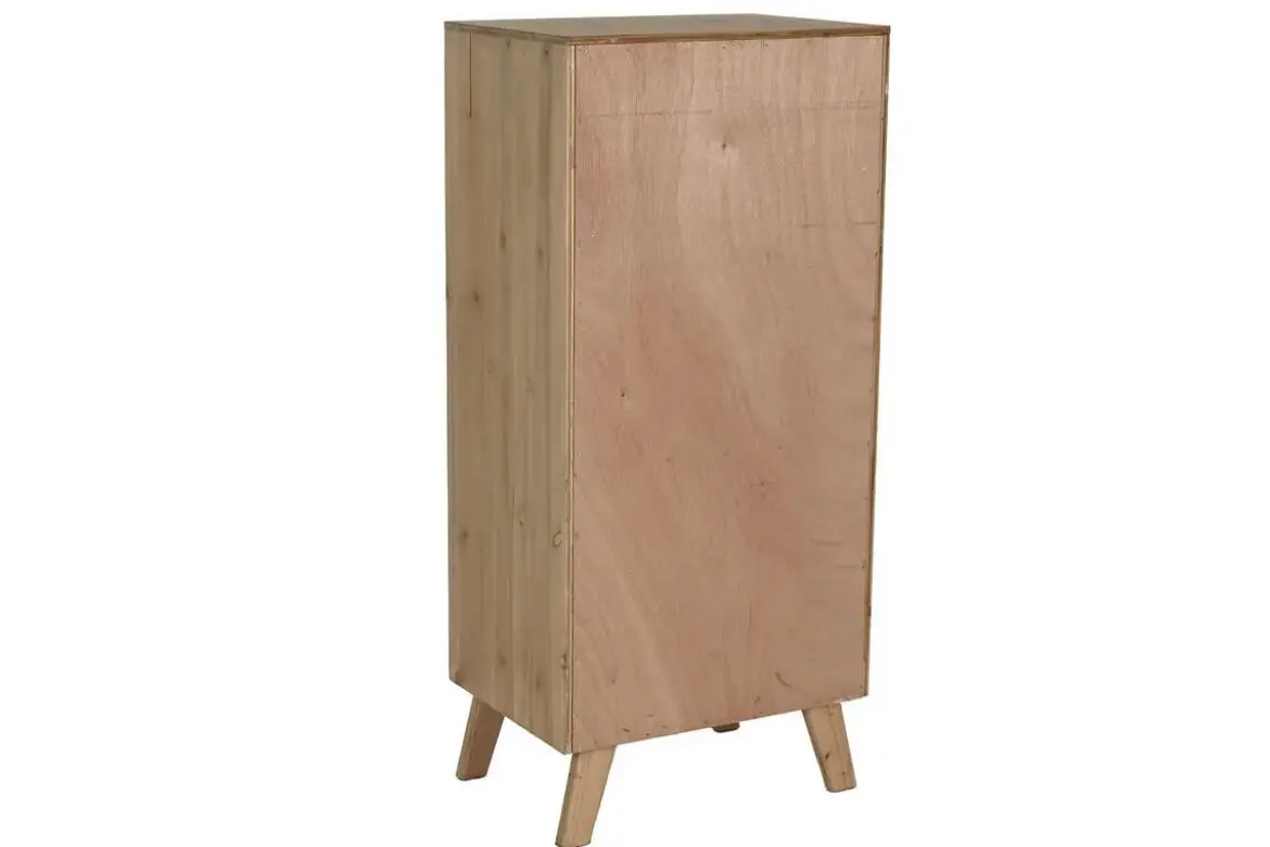 Sinfonier de Madera de Abeto con 5 Cajones de Lino MB-216621
