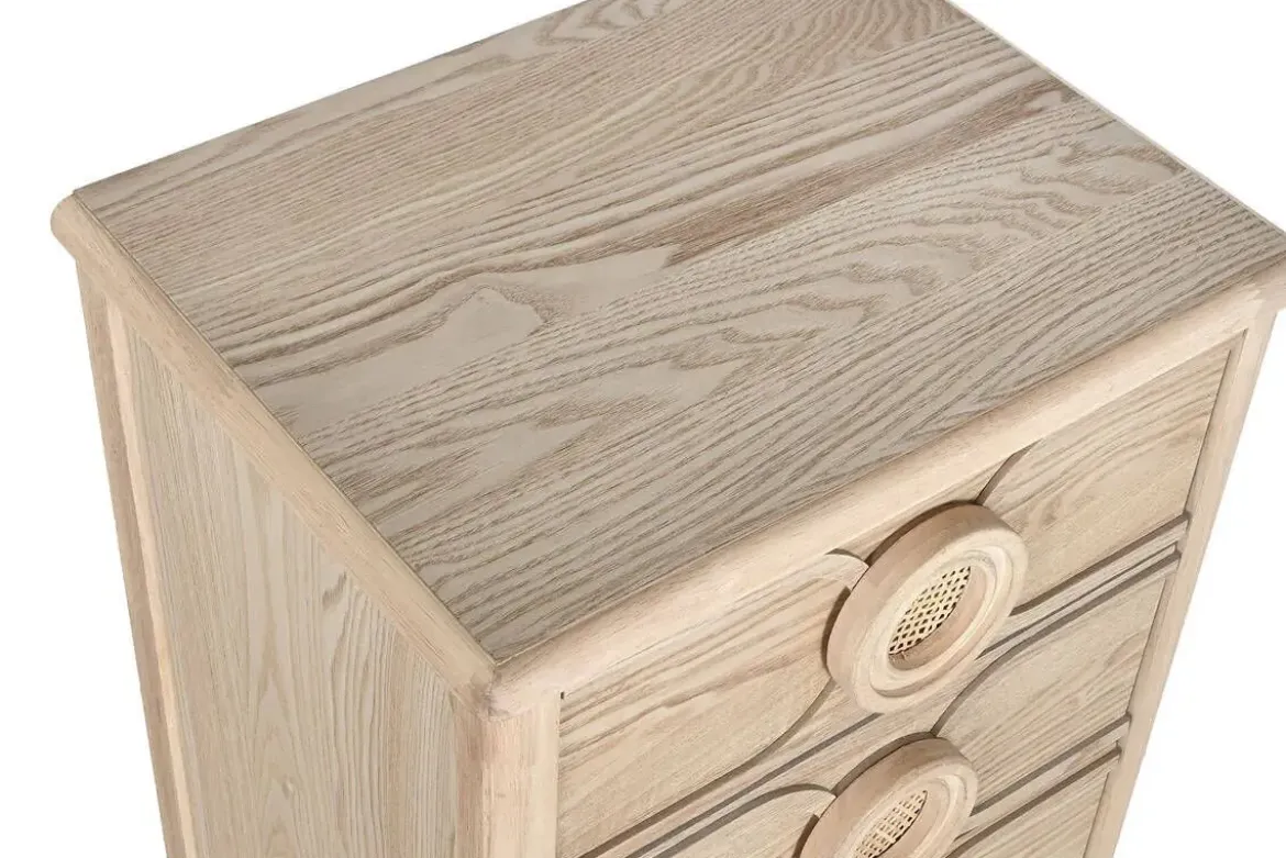 Sinfonier de Madera de Abeto con 5 Cajones Natural MB-219390