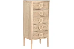 Sinfonier de Madera de Abeto con 5 Cajones Natural MB-219390