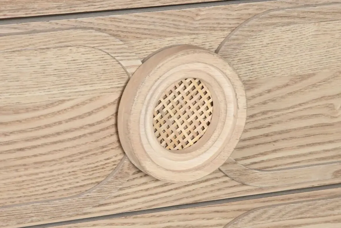 Sinfonier de Madera de Abeto con 5 Cajones Natural MB-219390