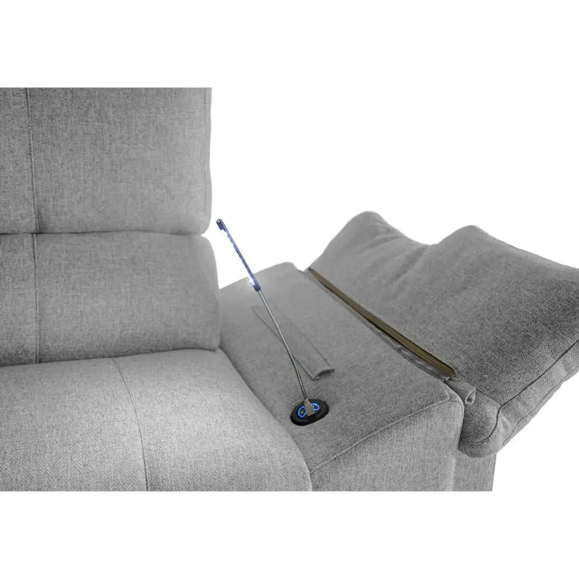 Sofa Chaise Longue Eléctrica con Arcón Izquierda VICTORIA