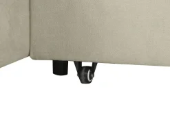Sofá Cama Chaiselongue en Poliéster Arena con Estructura de Madera MB-218994