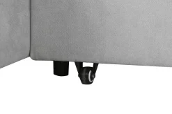 Sofá Cama Chaiselongue en Poliéster Gris con Estructura de Madera MB-211718