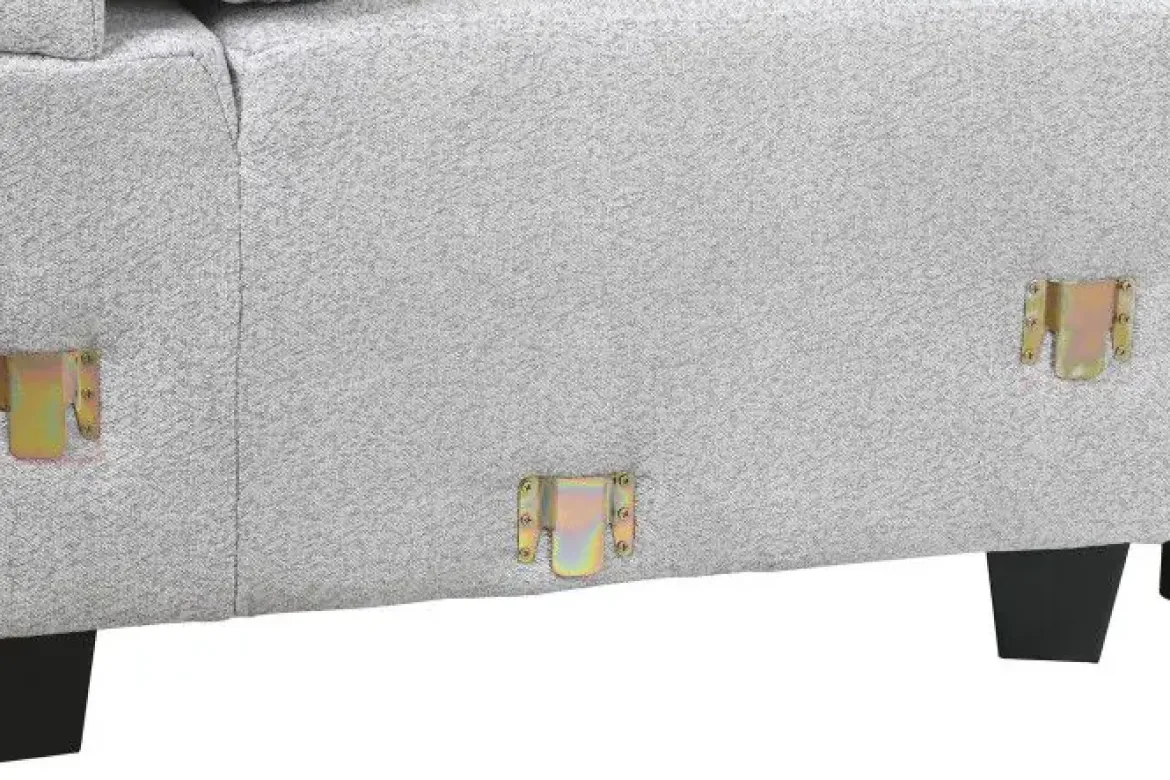 Sofá Cama Chaiselongue en Poliéster con Arcón MB-219483