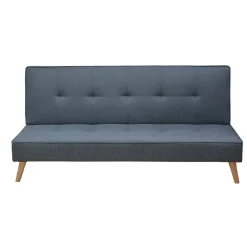 Sofá Cama Clic Clac con Patas de Madera Tapizado UNAI