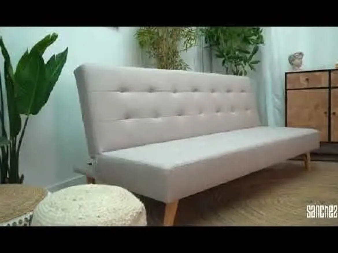 Sofá Cama Clic Clac Tapizado en Tela NAIM