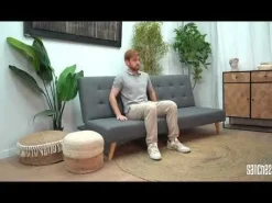 Sofá Cama Clic Clac Tapizado en Tela NAIM