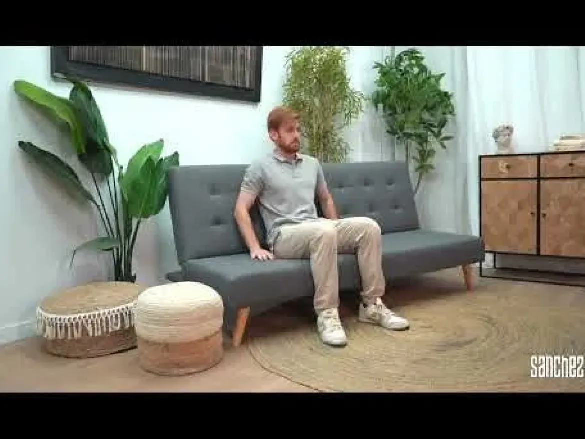 Sofá Cama Clic Clac Tapizado en Tela NAIM