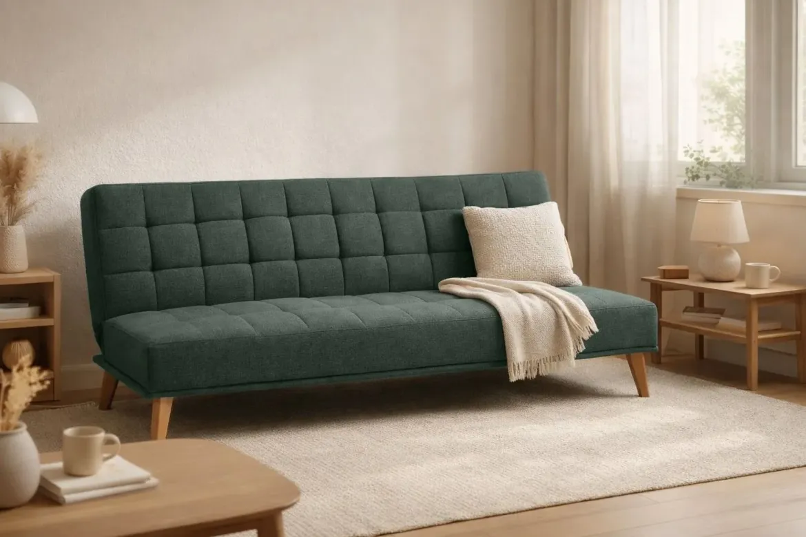 Sofá Cama Clic Clac Tapizado en Tela NAIM