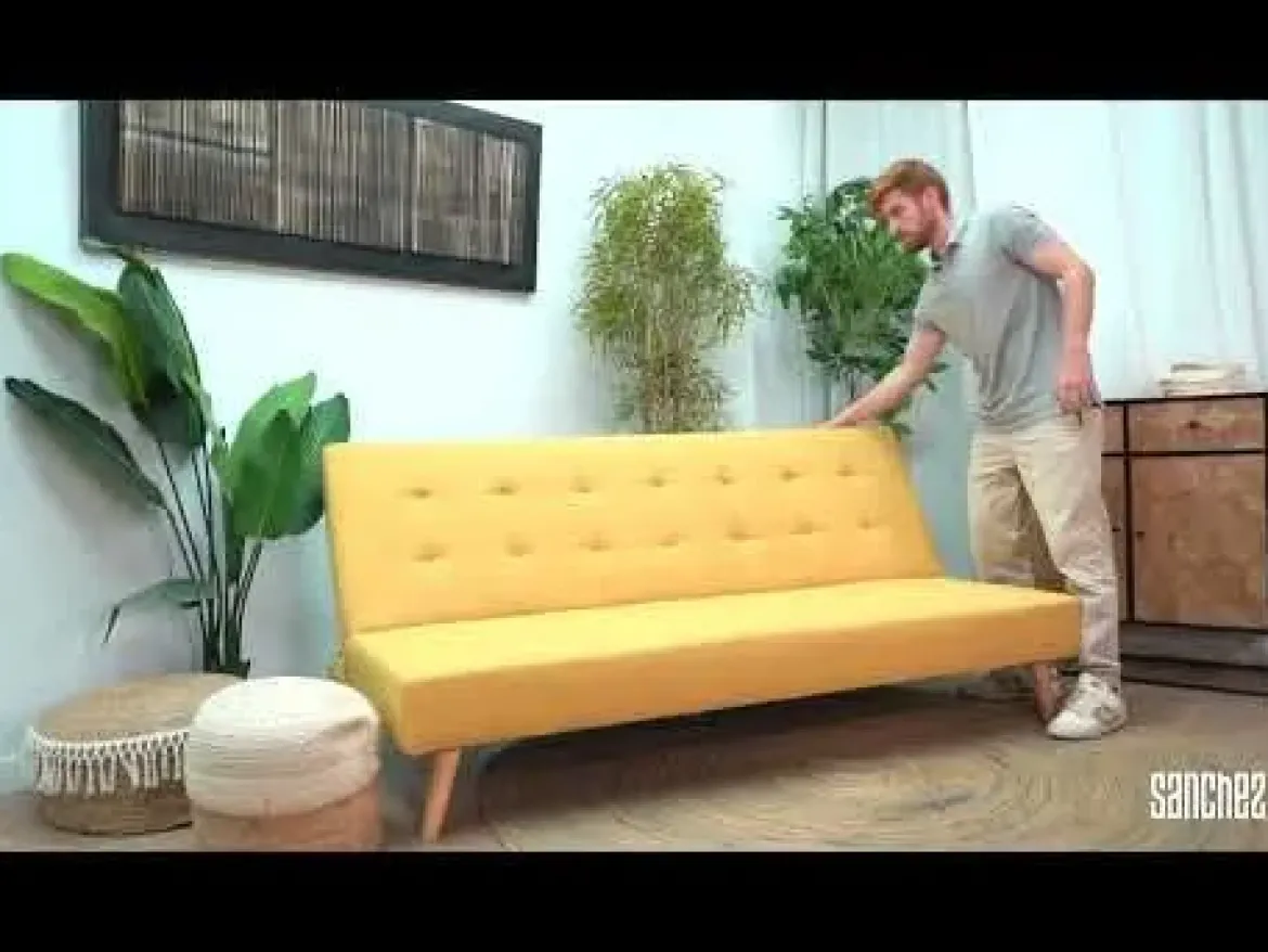 Sofá Cama Clic Clac Tapizado en Tela NAIM