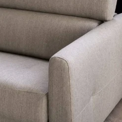 Sofá Cama con 3 Plazas y Patas de Madera PROST