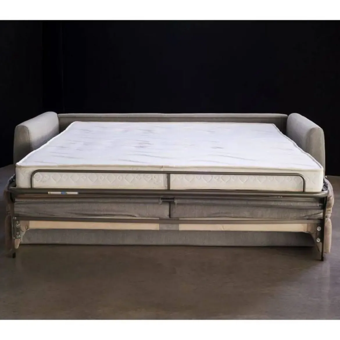Sofá Cama con 3 Plazas y Patas de Madera PROST
