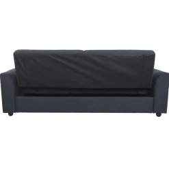 Sofá Cama Convertible Tapizado en Poliéster Azul MB-228439