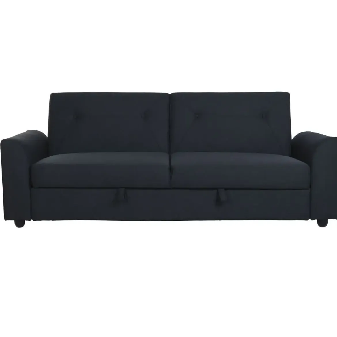 Sofá Cama Convertible Tapizado en Poliéster Azul MB-228439