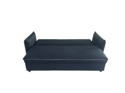 Sofá Cama Convertible Tapizado en Poliéster Estructura de Madera MB-228437