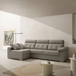 Sofá Cama Italiano con Chaise Longue Izquierda NEREA