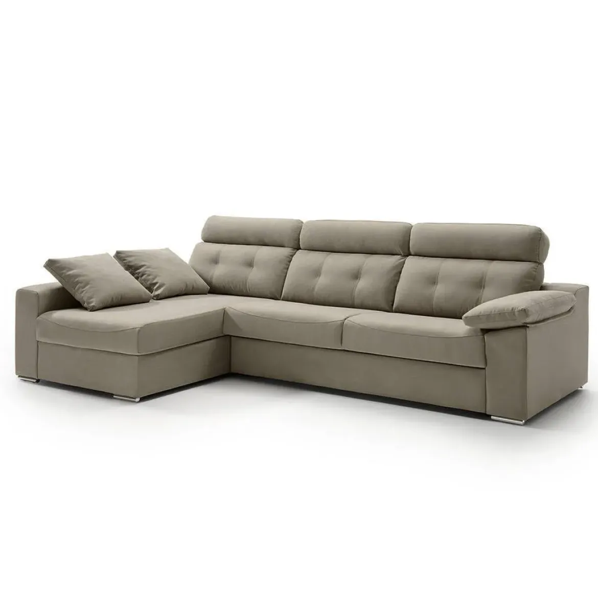 Sofá Cama Italiano con Chaise Longue Izquierda NEREA