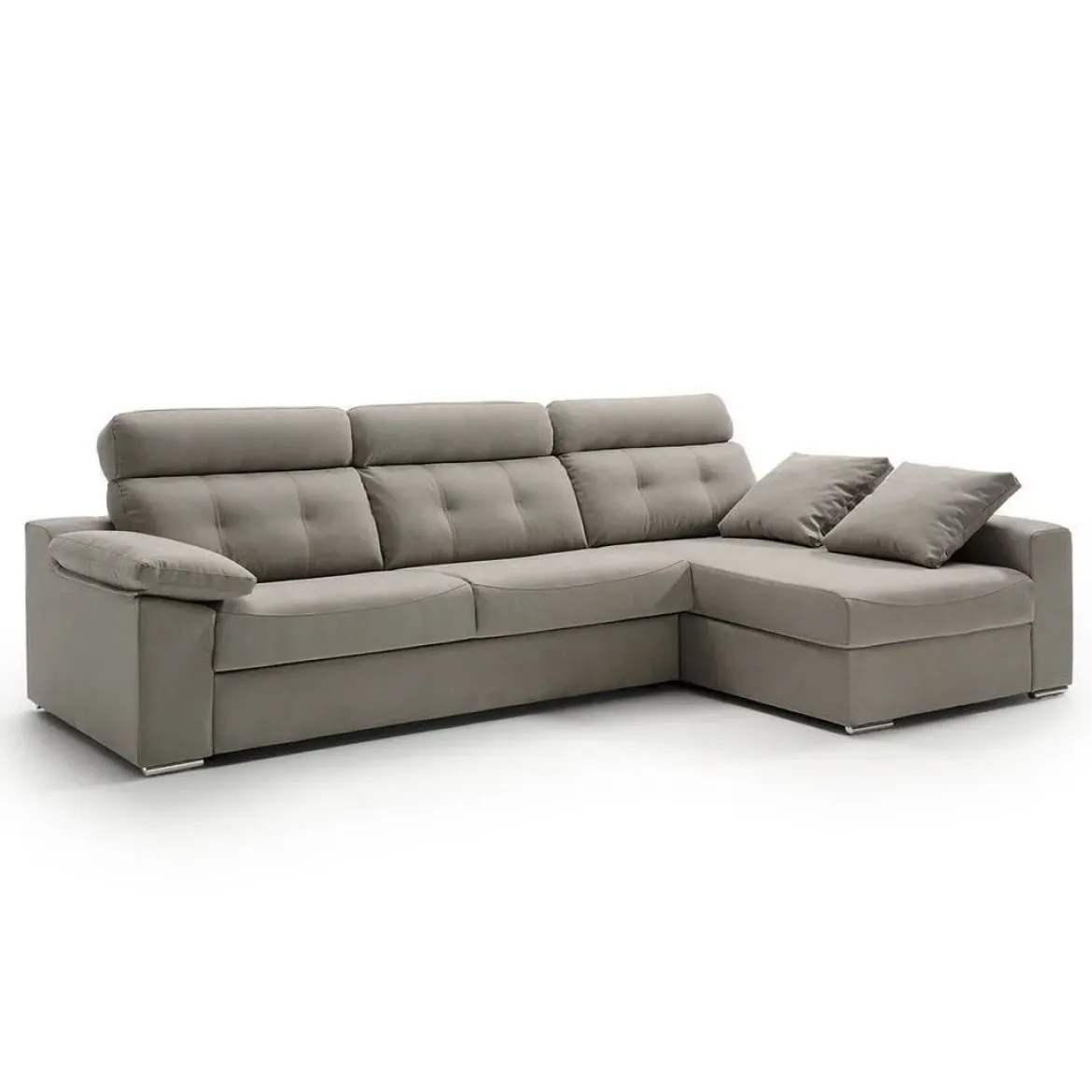 Sofá Cama Italiano con Chaise Longue Derecha NEREA
