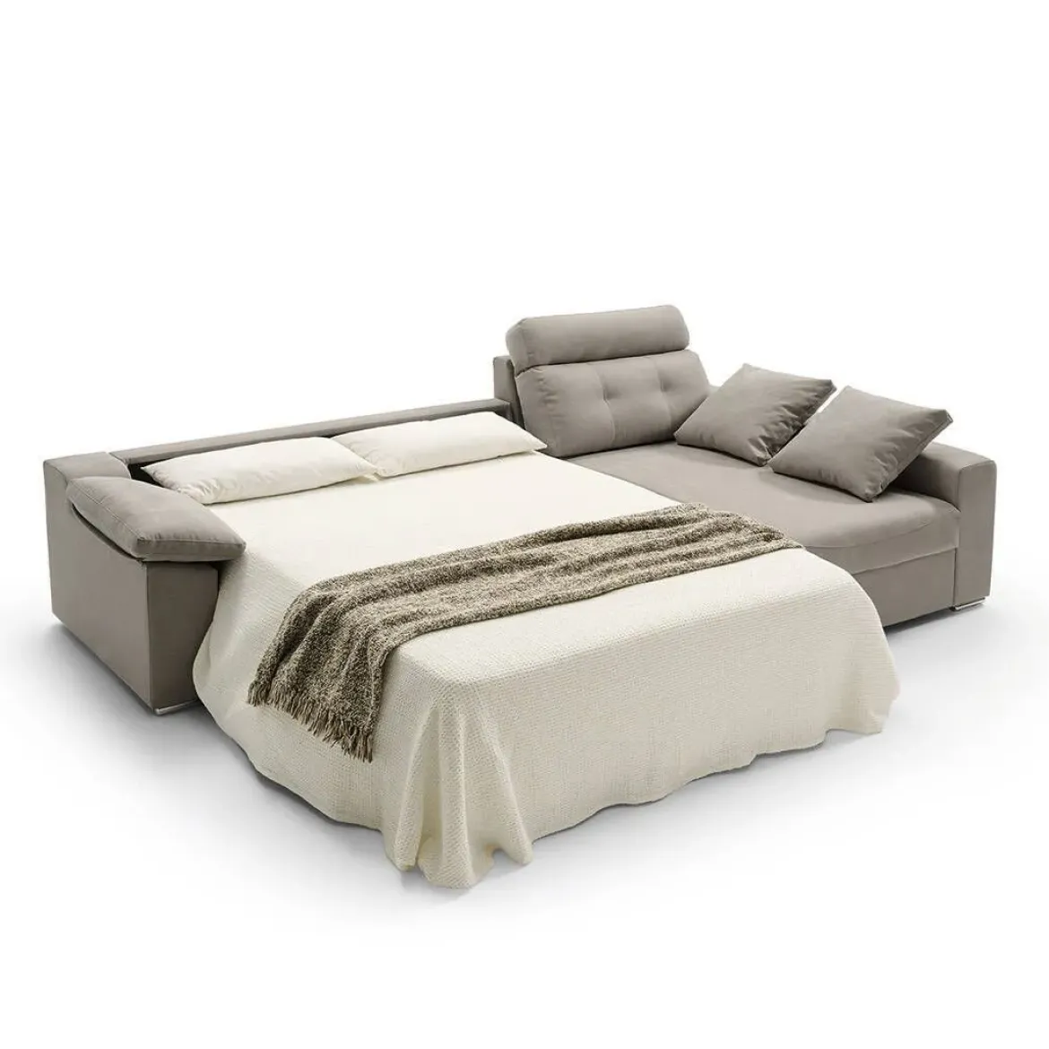 Sofá Cama Italiano con Chaise Longue Derecha NEREA